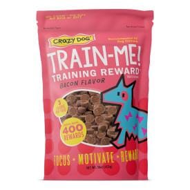 Crazy Dog Train Me Bacon Soft and Chewy Dog Treats - 16 Oz  