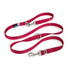 Curli Adjustable Nylon Dog Leash - Red - Large  