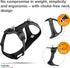 Curli Belka Comfort Dog Harness - Black - Medium  