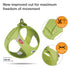 Curli Clasp Mesh Vest Dog Harness - Lime - XXXS  