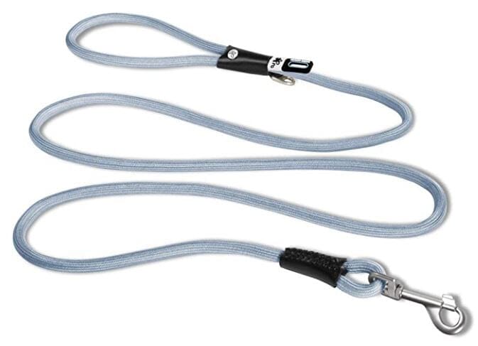 Curli Stretch Comfort Dog Leash - Large - 72 Inch Blue