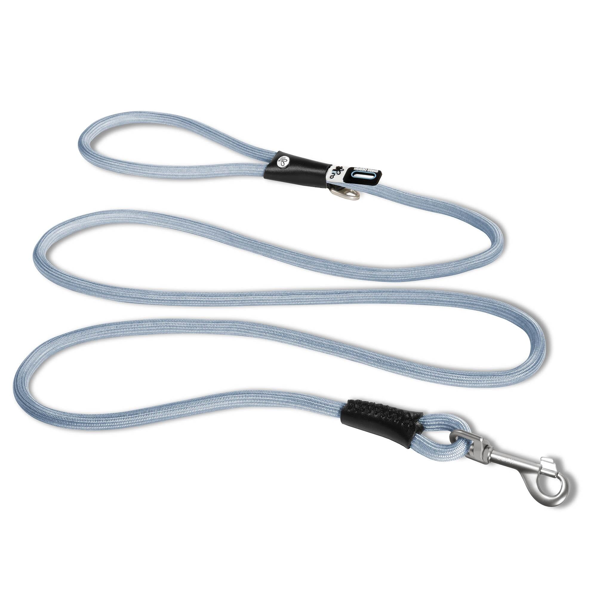 Curli Stretch Comfort Dog Leash - Sky Blue - Medium  