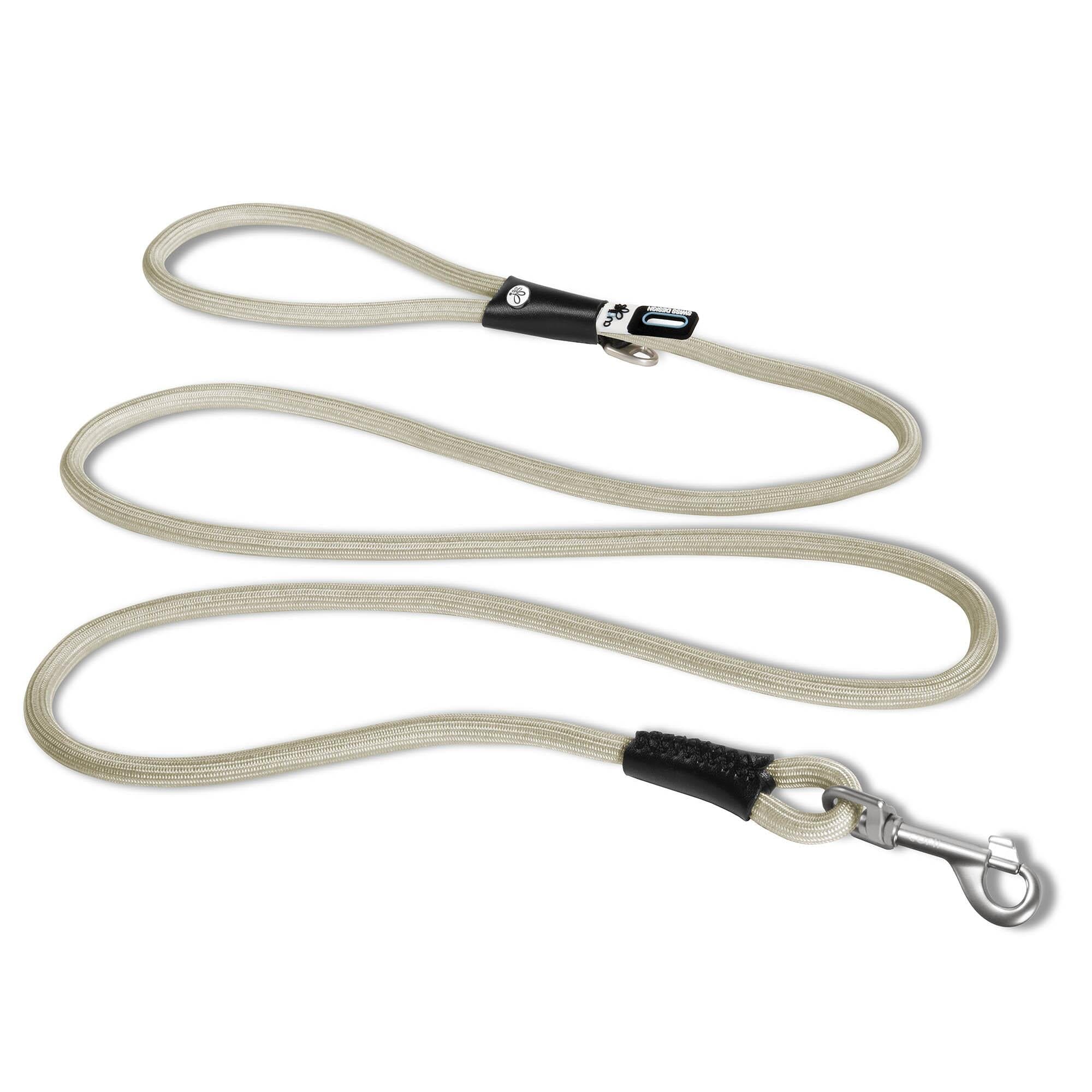 Curli Stretch Comfort Dog Leash - Tan - Medium  