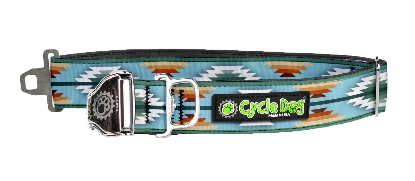 Cycle Dog Earth-Friendly Fatty Dog Collar - Campfire Blanket - Large  