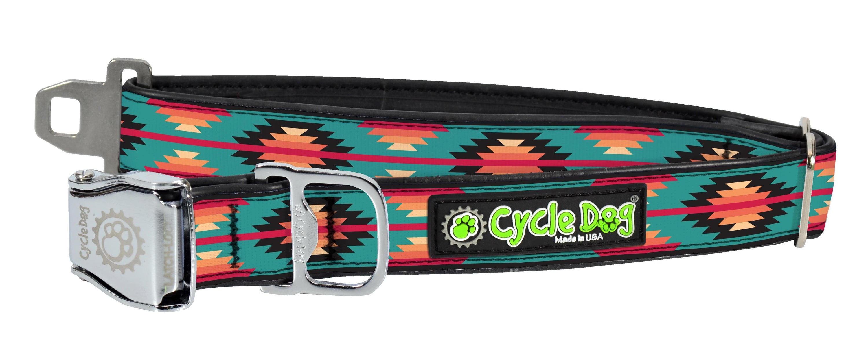 Cycle Dog Regular Earth-Friendly Dog Collar - Campfire Balnket - Large  