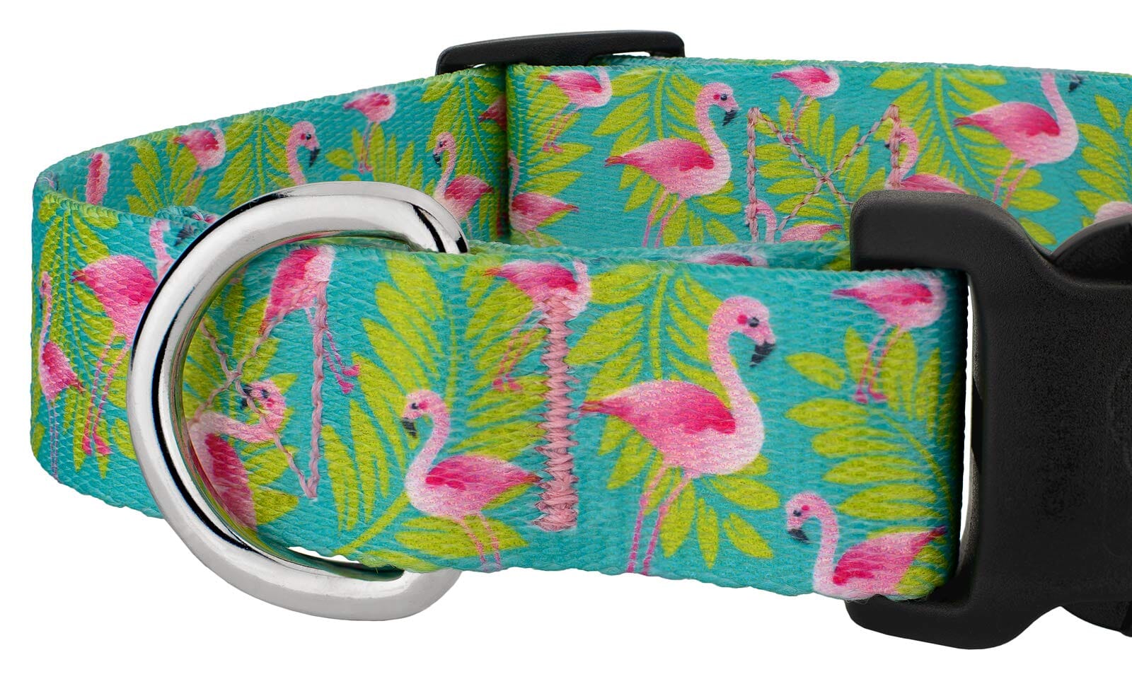 Cycle Dog Regular Earth-Friendly Dog Collar - Flamingo - Medium  