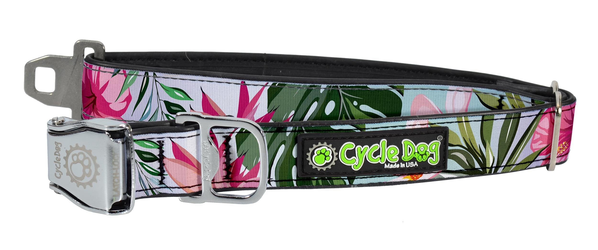 Cycle Dog Regular Earth-Friendly Dog Collar - Tropical - Large  