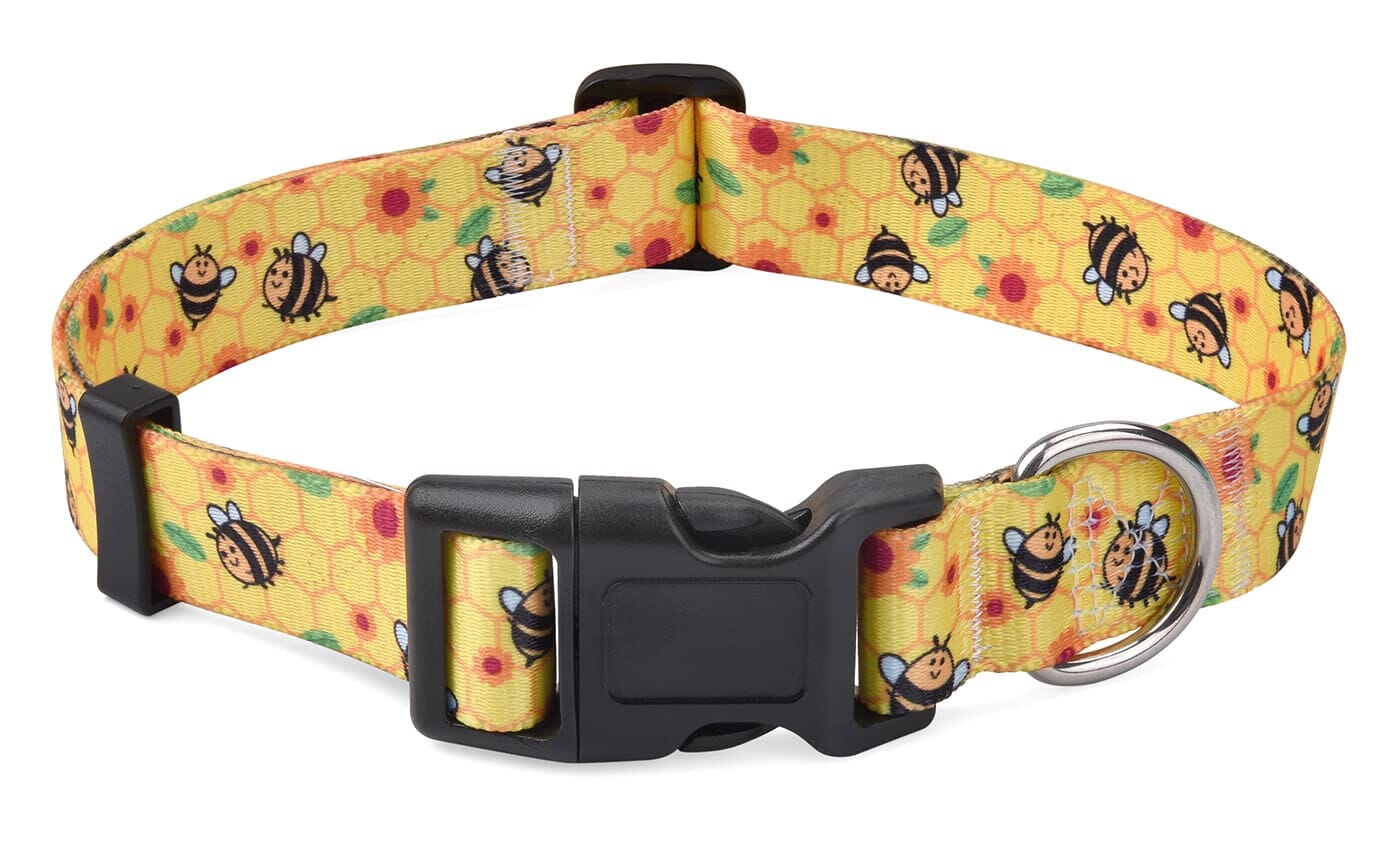 Cycle Dog Regular Earth-Friendly Dog Collar - Wildflower - Large  