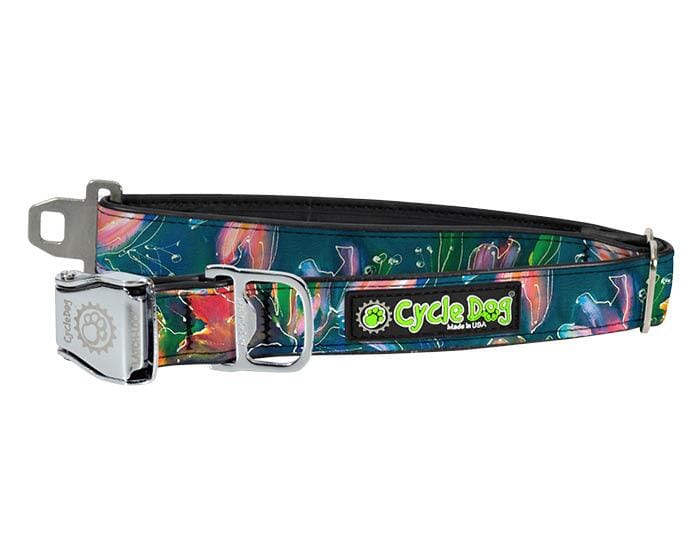 Cycle Dog Regular Earth-Friendly Dog Collar - Wildflower - Large  