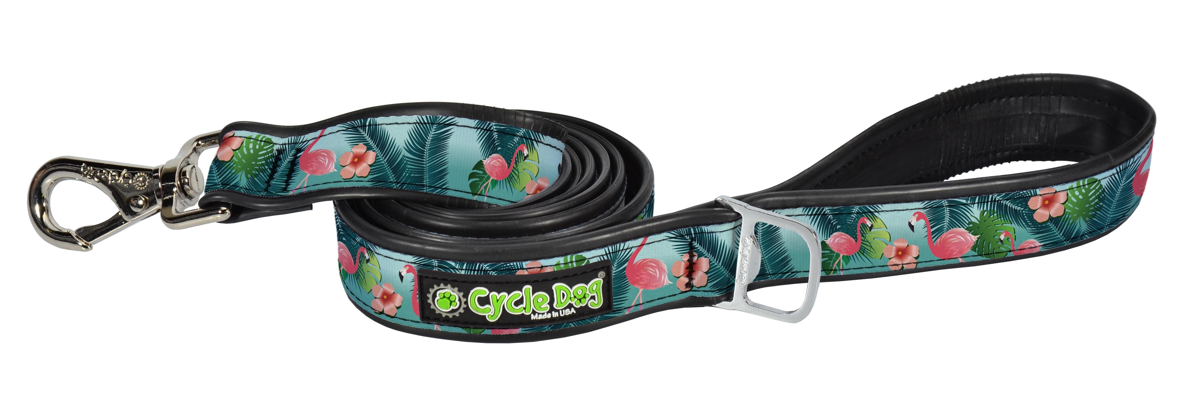 Cycle Dog Regular Earth-Friendly Dog Leash - Flamingo - 6' Feet  