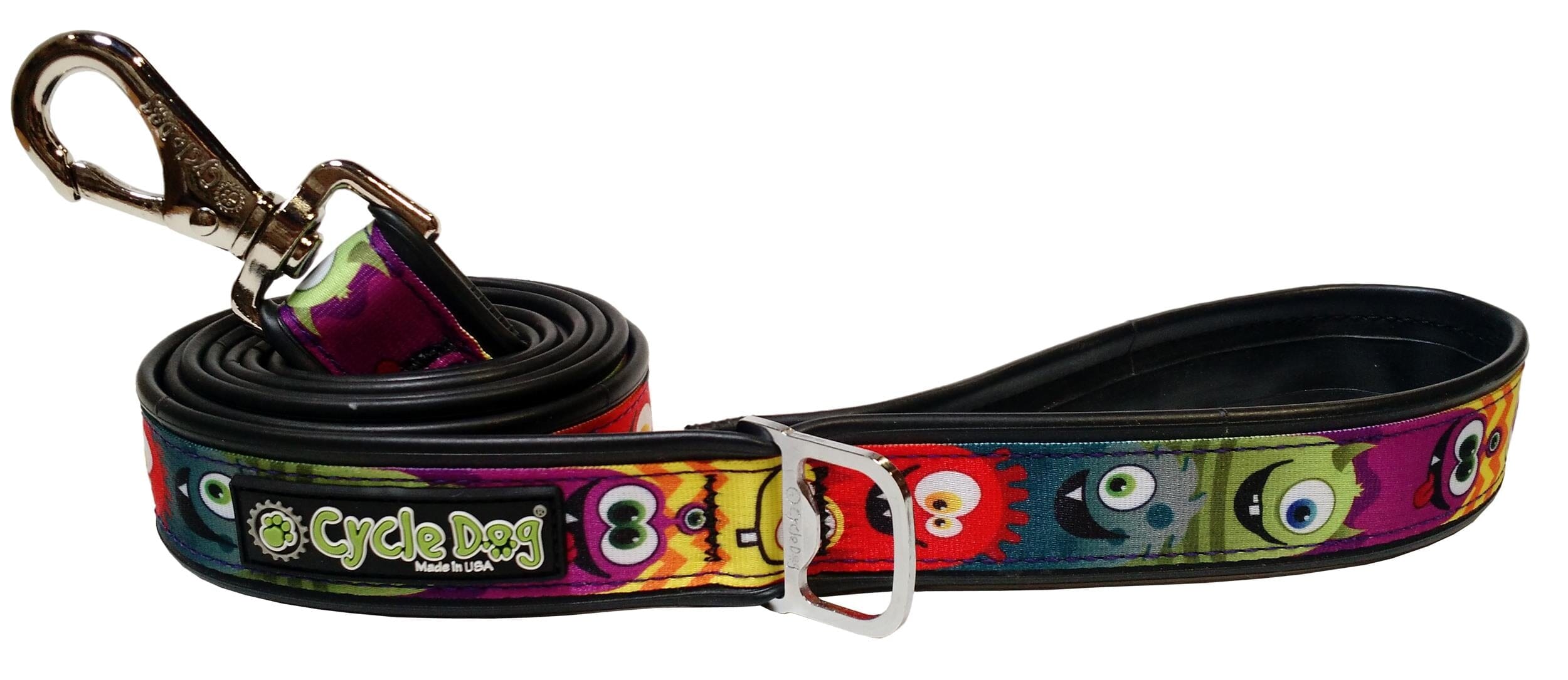 Cycle Dog Regular Earth-Friendly Dog Leash - Monster - 6' Feet  