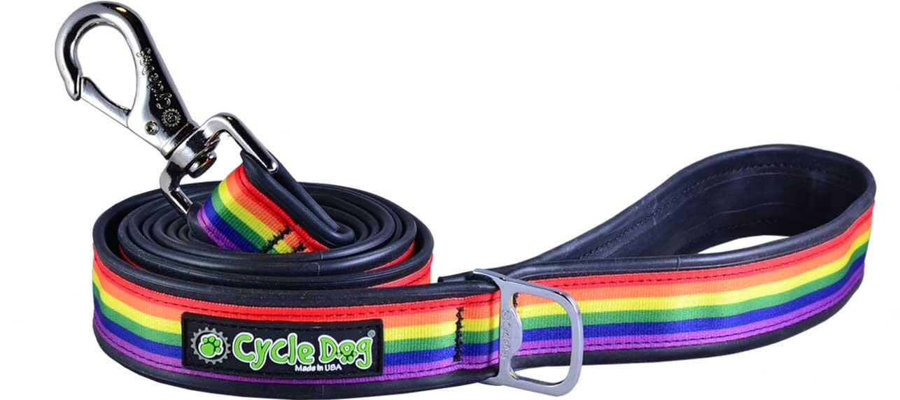 Cycle Dog Regular Earth-Friendly Dog Leash - Pride - 6' Feet  