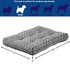 Midwest Homes Quite Time Ombre Swirl Rectangular Raised Dog Bed or Crate Mat