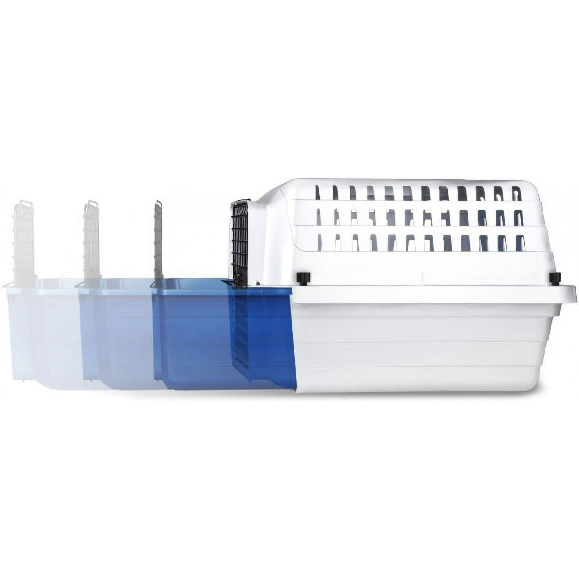 Van Ness Calm Carrier with E-Z Load Sliding Drawer Cat Kennel - Up to 20 Lbs - L:20 X W:14 X H:13 Inches