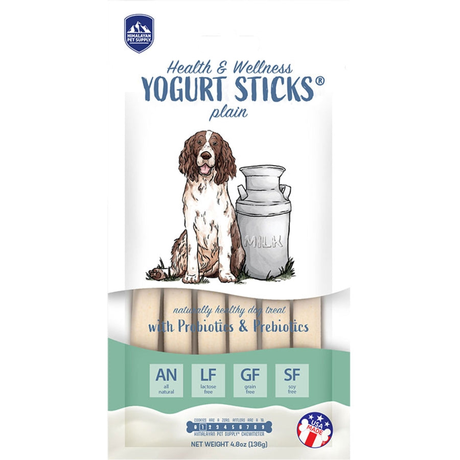 Himalayan Dog Chew Plain Yogurt Flavored Sticks Chewy Dog Treats - 4.8 Oz