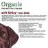 Darford Organic Premium Oven-Baked Circles Turkey Crunchy Dog Treats