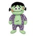 The Worthy Dog Frankenstein Nylon Squeak and Plush Dog Toy