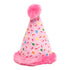 The Worthy Cat Birthday Hat Squeak and Crinkle Cat Toy