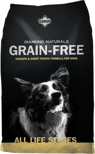 Diamond Naturals Grain Free Chicken & Sweet Potato Dry Dog Food  