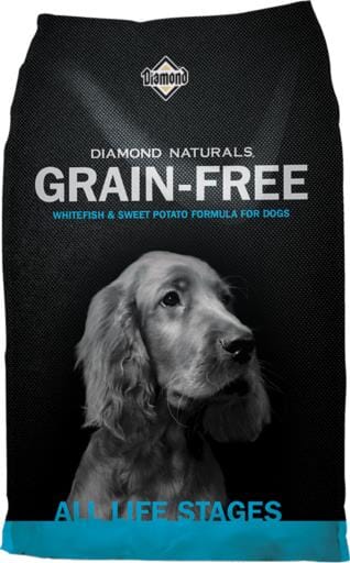 Diamond Naturals Grain Free Whitefish & Sweet Potato Dry Dog Food  