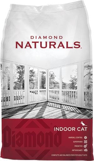 Diamond Naturals Indoor Cat Chicken and Rice Dry Cat Food - 18 Lbs  