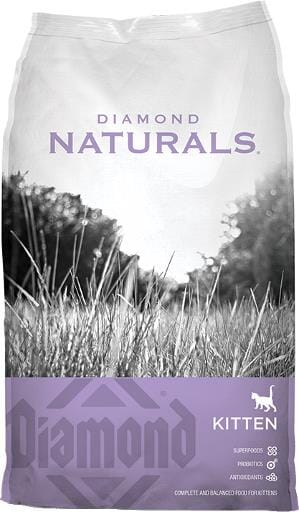 Diamond Naturals Kitten Chicken and Rice Dry Cat Food - 6 Lbs  