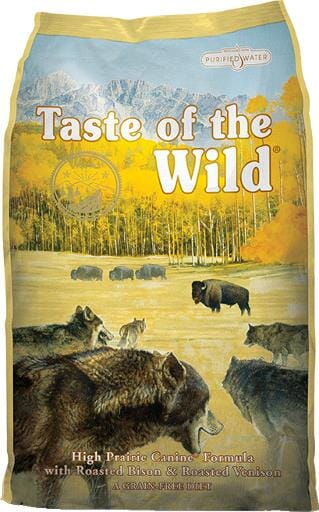 Diamond Pet Foods Taste Of The Wild Bison and Venison Grain-Free High Prairie Dry Dog Food - 5 Lbs  