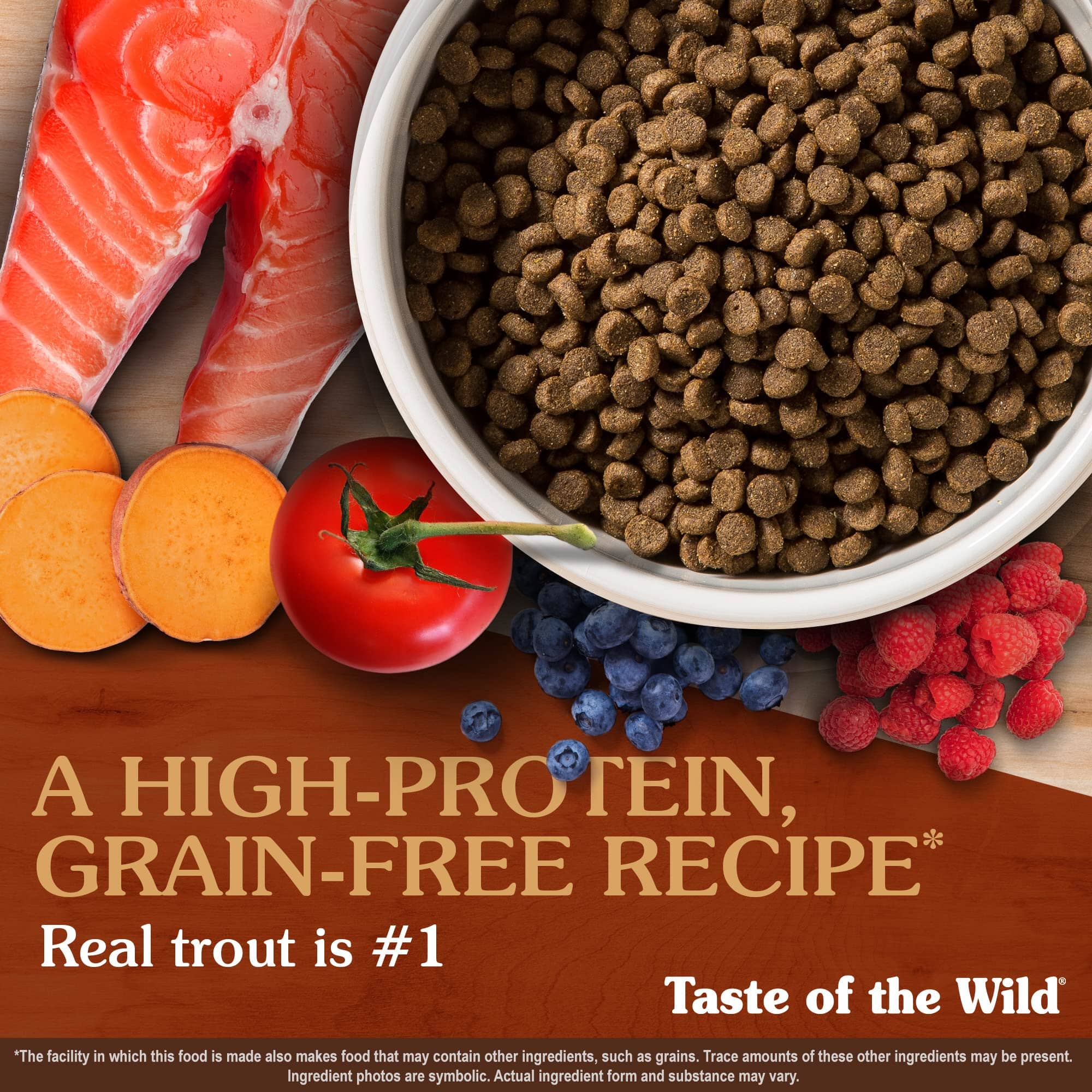 Diamond Pet Foods Taste of the Wild Grain-Free Canyon River Trout and Salmon Dry Cat Food  