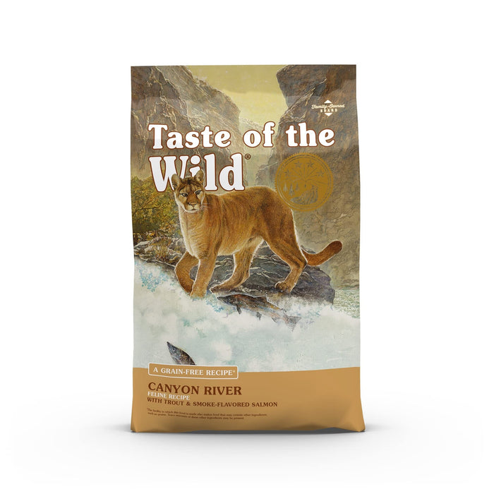 Diamond Pet Foods Taste of the Wild Grain-Free Canyon River Trout and Salmon Dry Cat Food