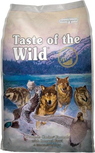 Diamond Pet Foods Taste Of The Wild Grain-Free Chicken and Duck Wetlands Wild Fowl Dry Dog Food  