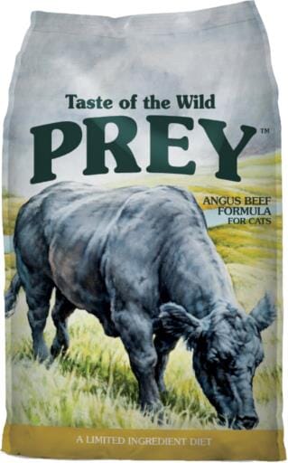 Diamond Pet Foods Taste of the Wild Prey High-Protein Limited Ingredient Diet Angus Beef Dry Cat Food  