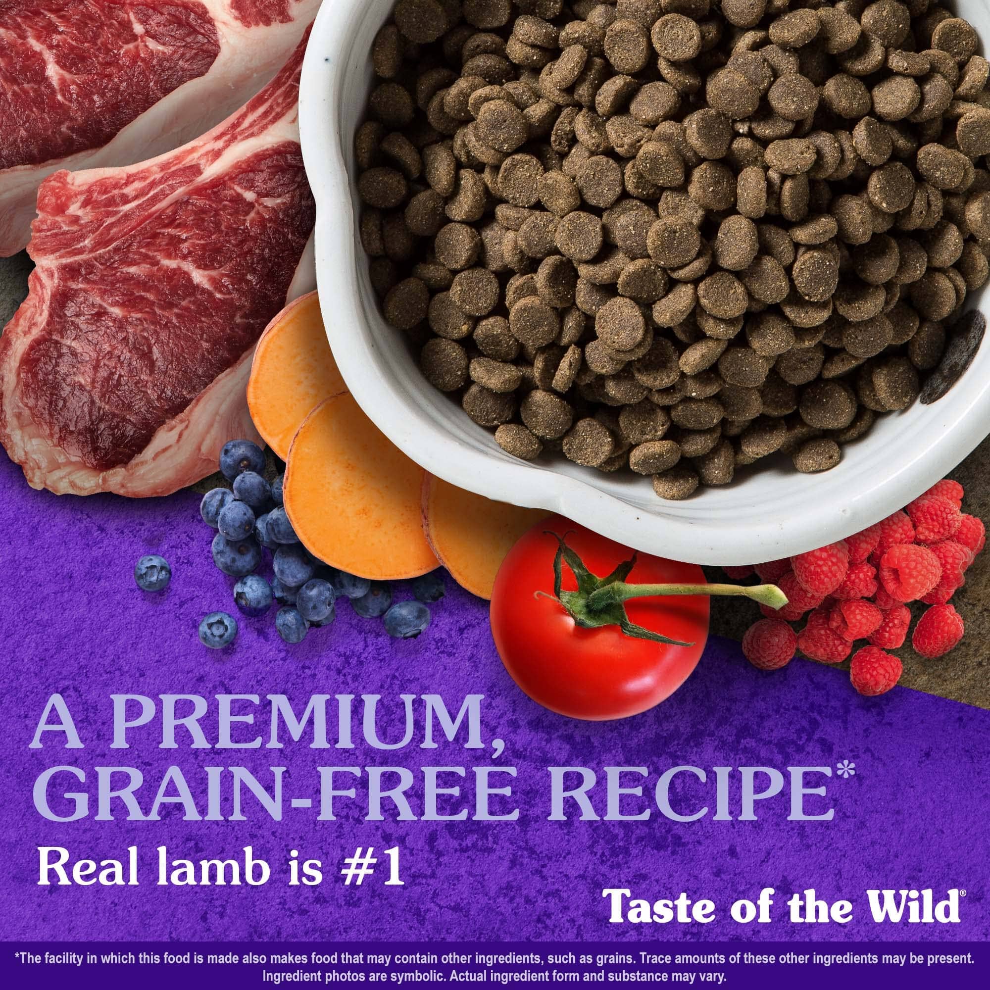 Diamond Pet Foods Taste of the Wild Roasted Lamb Sierra Mountain Dry Dog Food  