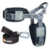 Dog Helios 'Geo-turf' Performance Adjustible and Reflective Dog Harness and Leash Small Black