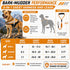 Dog Helios ® 'Bark-Mudder' 2-in-1 Reflective and Adjustable Sporty Dog Harness and Leash
