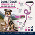 Dog Helios ® 'Dura-Tough' 2-in-1 Reflective Adjustable Fashion Dog Leash and Collar