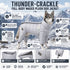 Dog Helios ® Thunder-crackle Adjustable and Reflective Full-Body Waded Winter Dog Jacket