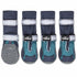 Dog Helios 'Traverse' Premium Grip High-Ankle Outdoor Dog Boots - Set Of 4 X-Small Blue