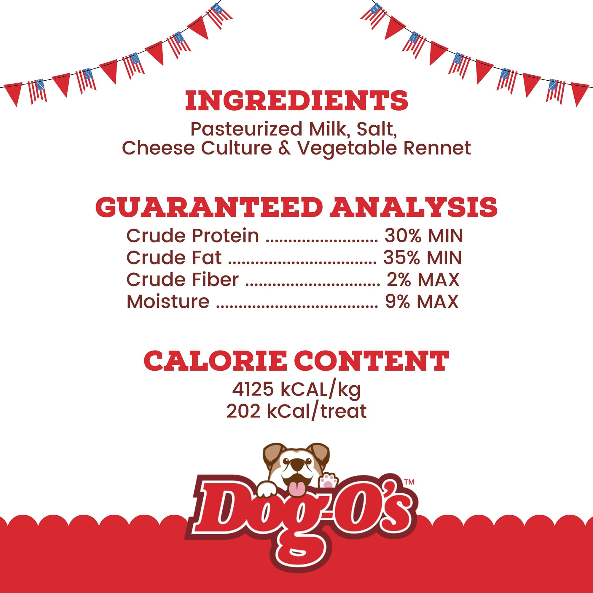 Dog-O's Cheese Chompers Crunchy Dog Treats - 3 Oz  