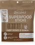 Dog Treat Naturals Superfood Sticks Sweet Potato and Quinoa with Turmeric Soft and Chewy Training Dog Treats - 10 Oz