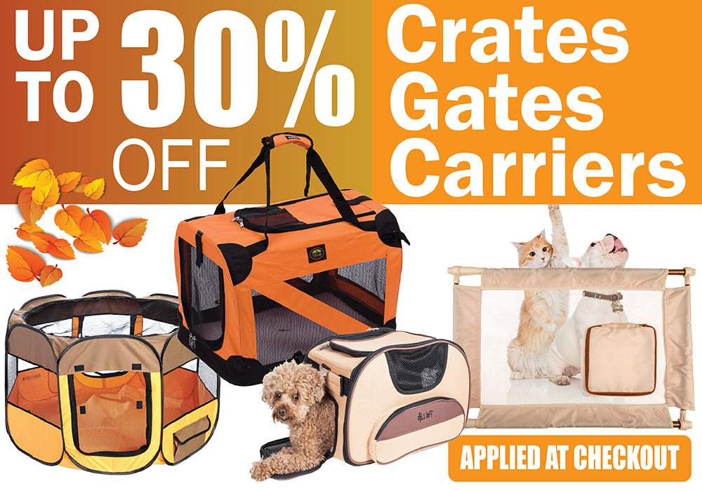 dog carriers and crates
