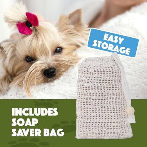 Doggy Do Good Natural Geranium and Citronella De-Shedding Hypo-Allergenic Dog Shampoo Bar - 5 Oz