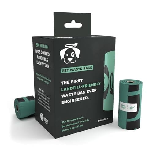 Doggy Do Good Zero Waste Landfill Friendly Recycled Unscented Plastic Dog Wastebags 120 Count