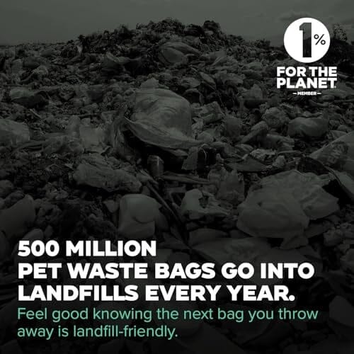 Doggy Do Good Zero Waste Landfill Friendly Recycled Unscented Plastic Dog Wastebags