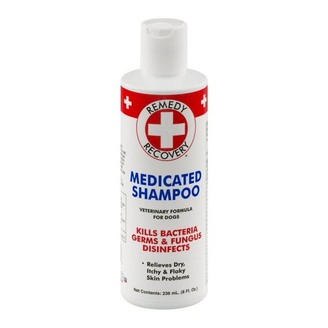 Dogswell Remedy and Recovery First-Aid Medicated Anti-Bacterial Shampoo for Dogs and Cats - 8 Oz Default Title