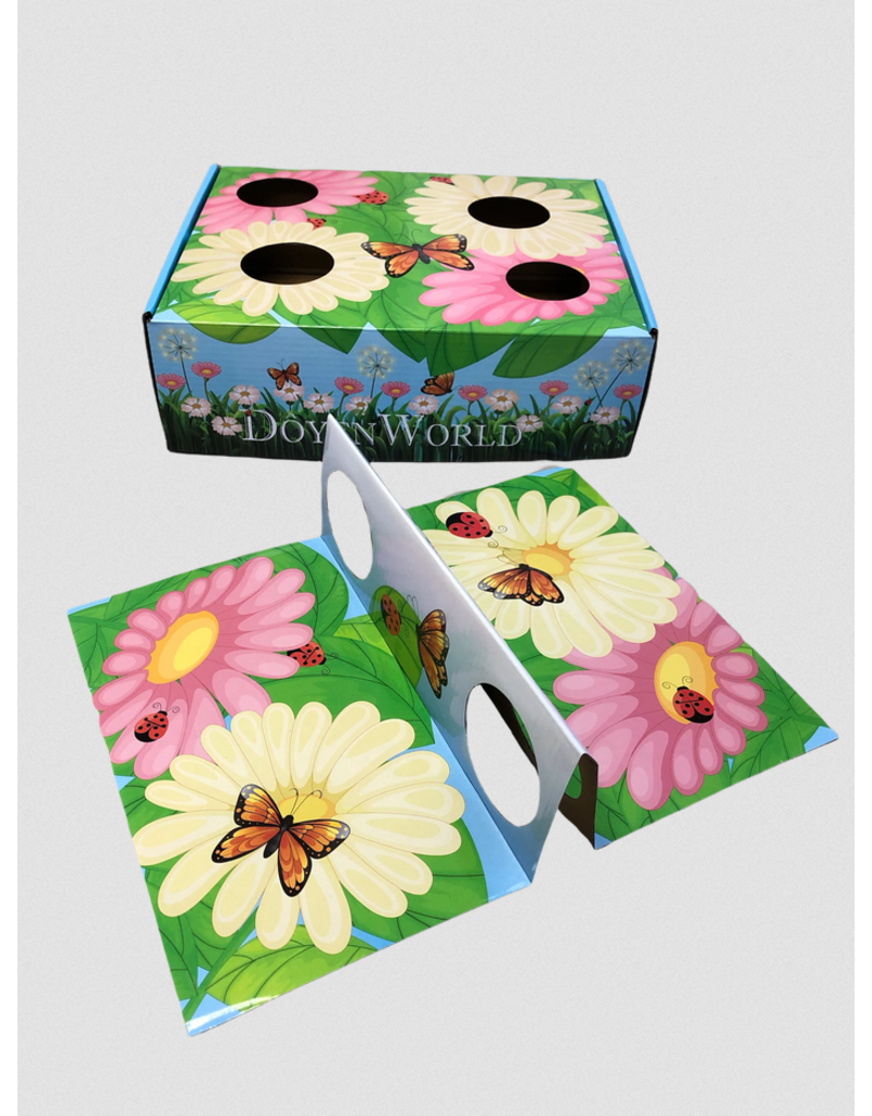 DoyenWorld Garden Puzzle Box Folding and Interactive Cat Puzzle