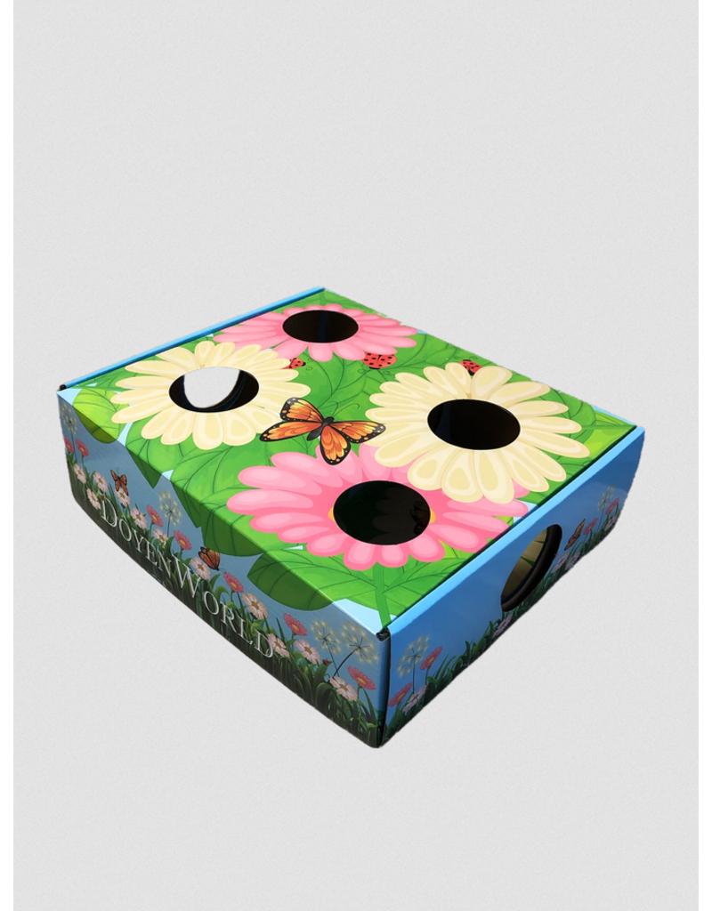 DoyenWorld Garden Puzzle Box Folding and Interactive Cat Puzzle