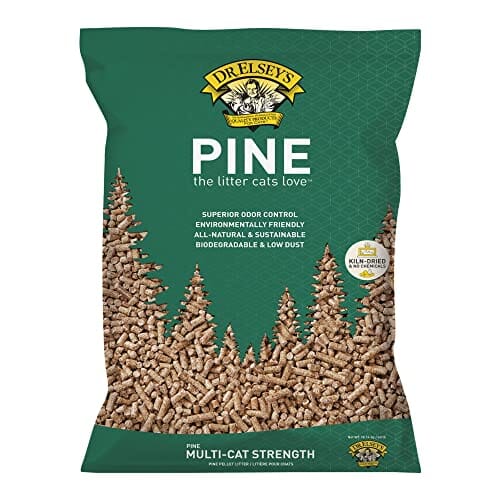 Dr. Elsey's Pine Natural Multi-Cat Strength Pellet Cat Litter - 40 Lbs Default Title