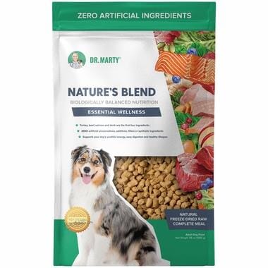 Dr. Marty Essential Wellness Blend Freeze-Dried Dog Food - 48 Oz  