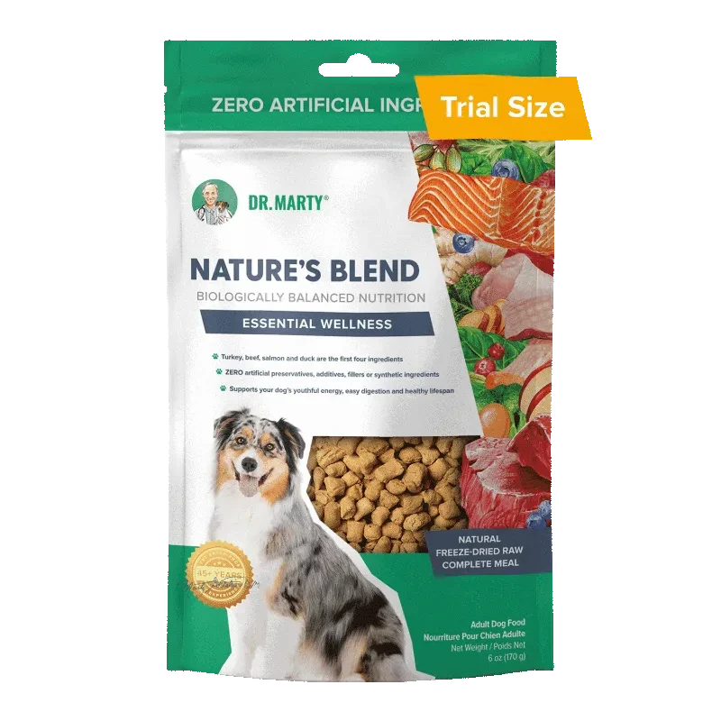 Dr. Marty Nature's Blend Freeze Dried Raw Dog Food 6-oz