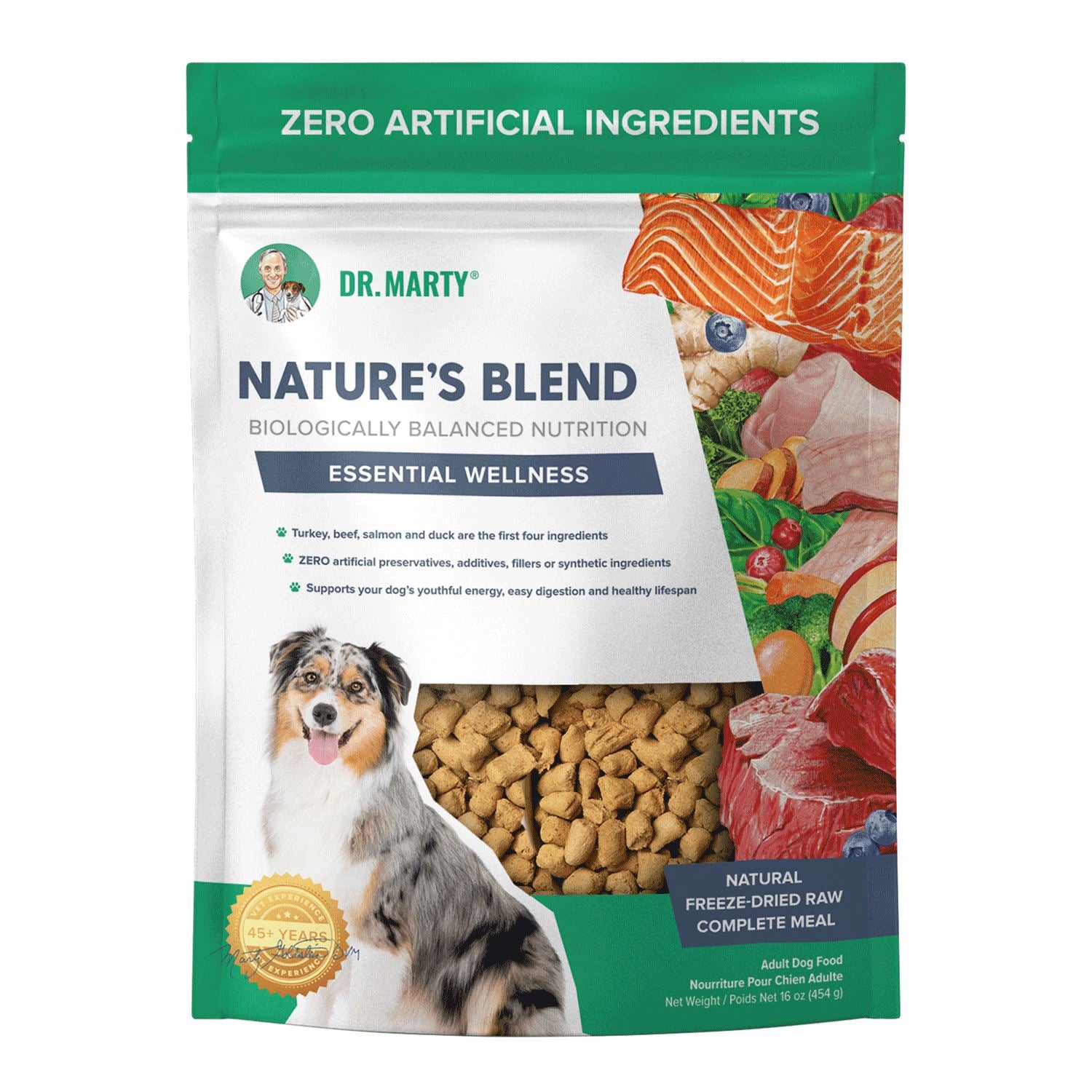 Dr. Marty Nature's Blend Sensitivity Select Freeze Dried Raw Dog Food